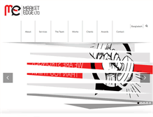 Tablet Screenshot of market-edge.net